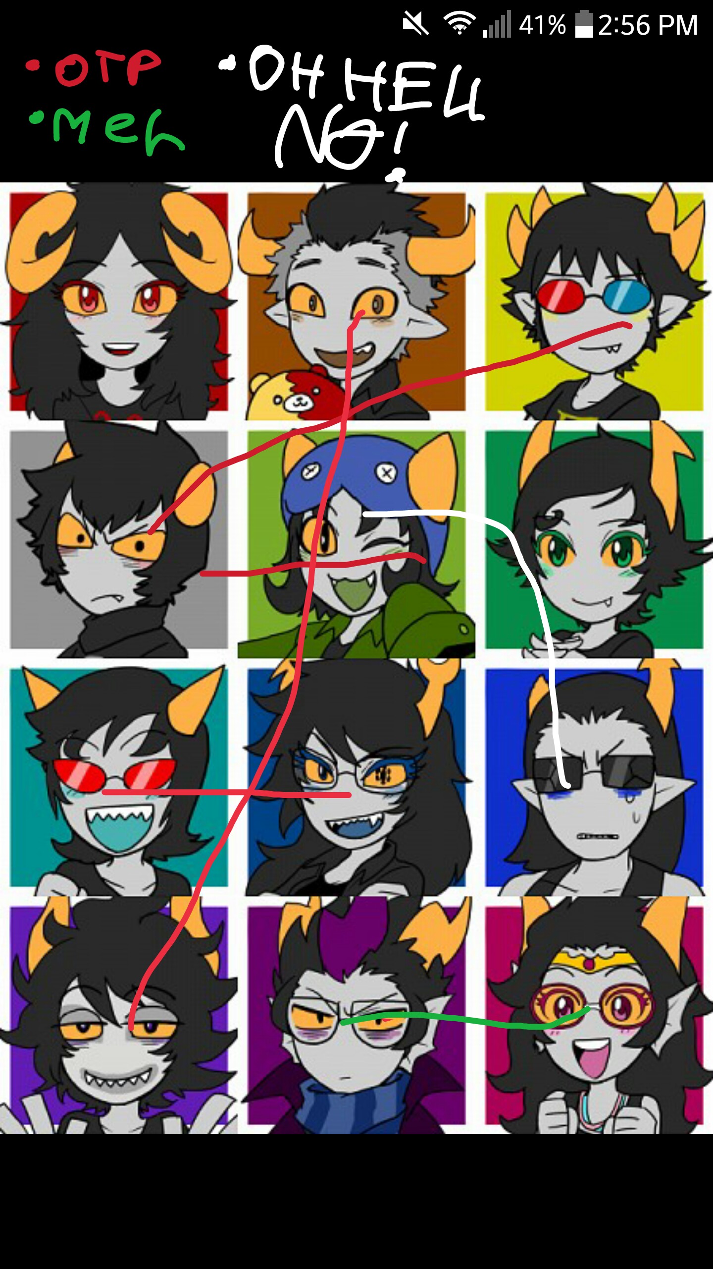 This visual is about ships shiplist shippingchart homestuck trolls Here is ...